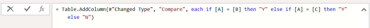 Conditional column power query example