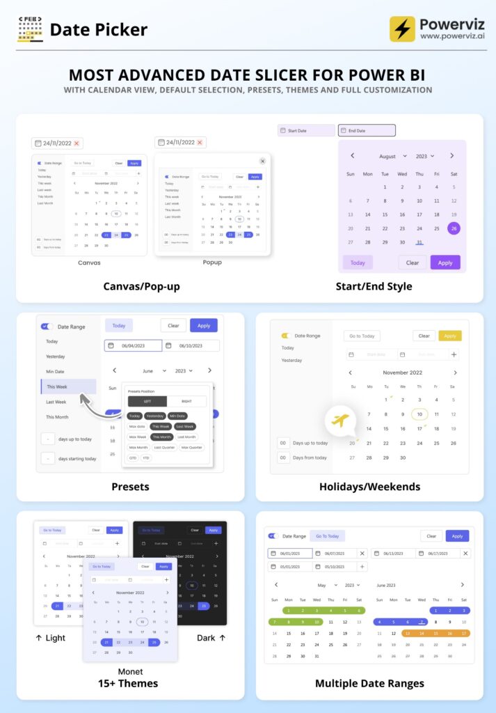 Date Picker by Powerviz