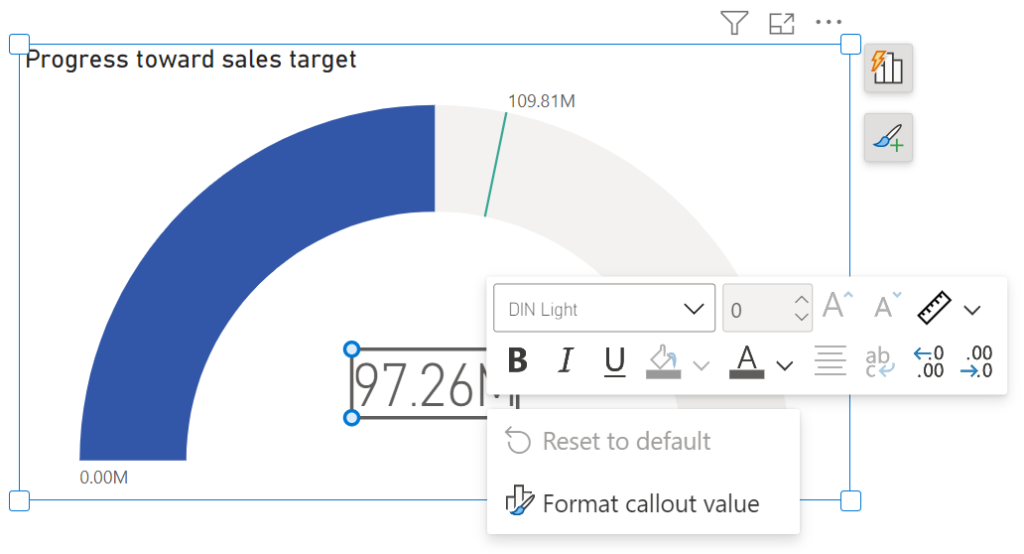 Gauge Visual adjustment update